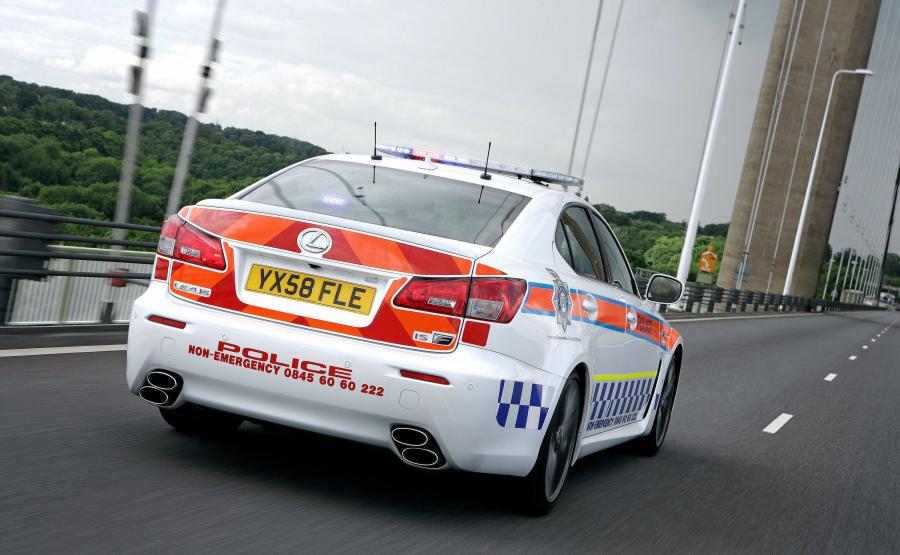  Lexus IS-F Police Car 2008 года  (UK) (фото 9 из 13)